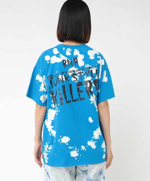tシャツ M2276 ブラシブリーチＪＳＫ　ビッグＴ レディース M2276 ブラシブリーチJSK ビッグT(M ブルー): トップス - RNA