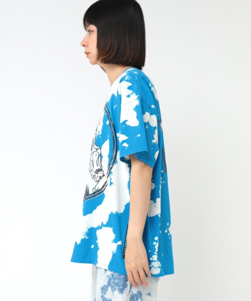 tシャツ M2276 ブラシブリーチＪＳＫ　ビッグＴ レディース M2276 ブラシブリーチJSK ビッグT(M ブルー): トップス - RNA