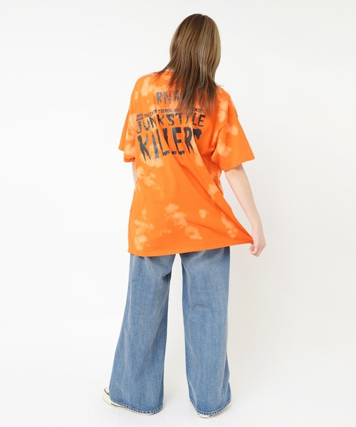 tシャツ M2276 ブラシブリーチＪＳＫ　ビッグＴ レディース M2276 ブラシブリーチJSK ビッグT(M ブルー): トップス - RNA