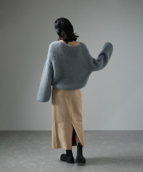 YMC - JONI SUEDE SKIRT スエードスカート