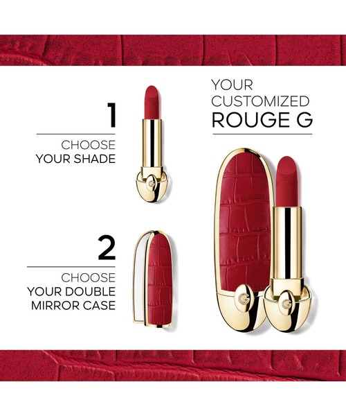 新品未使用GUERLAINゲラン ケース+リップ2点セット GUERLAIN（ゲラン） 口紅 リップ ルージュ ジェ ケース : ZOZOTOWN