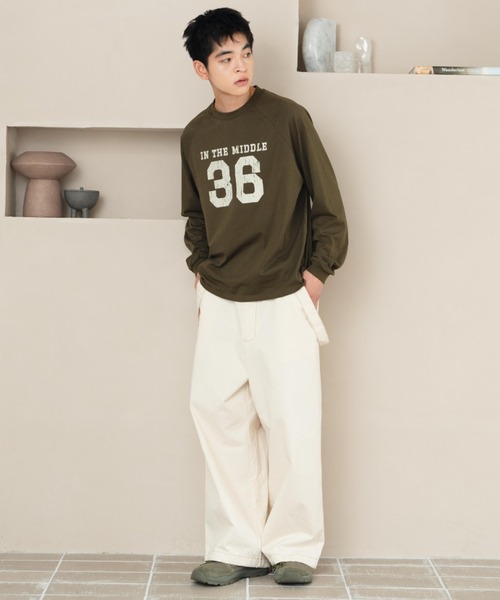 完売品　eLur ドッグスウェット カーキ 完売品 eLur ドッグスウェット カーキ