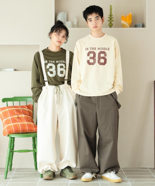 tシャツ 「eLur」92 ナンバリングロンT レディース eLur tシャツ 「eLur」92 ナンバリングロンT レディース