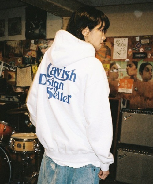 KOM パーカー A'GEM/9 × .kom 「CAVISH/カビシ」 SELLER LOGO
