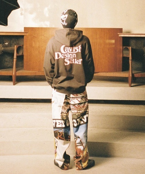 KOM パーカー A'GEM/9 × .kom 「CAVISH/カビシ」 SELLER LOGO