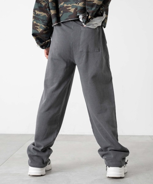 SHORT ROUND パンツ SHORT ROUND/ロゴスウェットパンツ(JUNIOR) キッズ