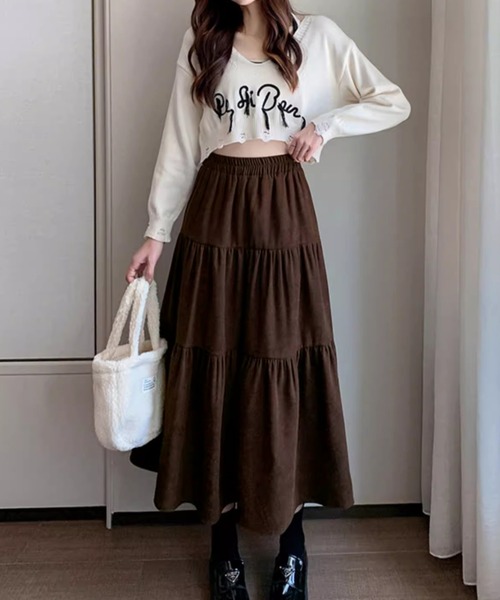 スカート クラシカルティアードスカート : ZOZOTOWN Yahoo!店 - 通販