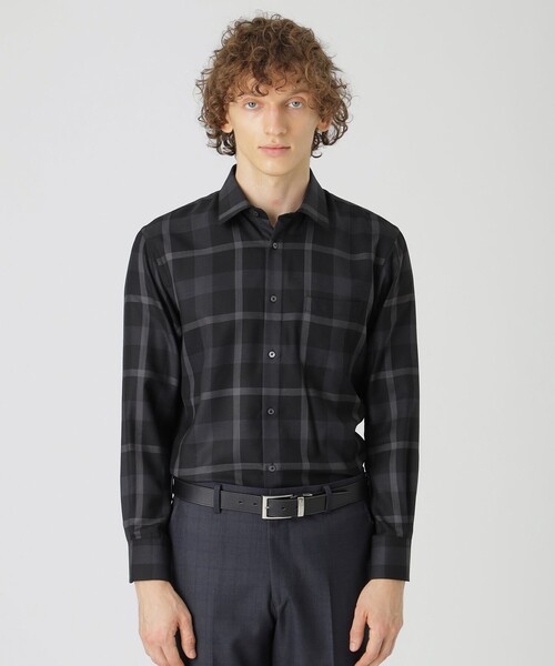 BLACK LABEL CRESTBRIDGE シャツ ウォッシャブルウールクレスト