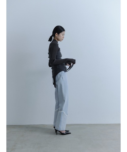 Abor ジーンズ デニム デニムパンツ 「Abor」Layered Leg Cover