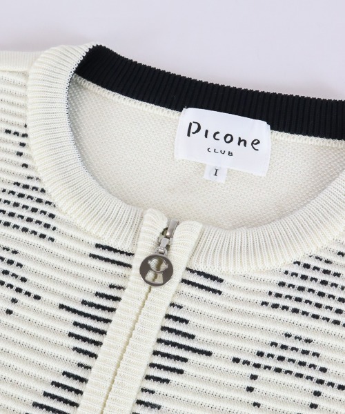 Picone CLUB（ピッコーネクラブ） ベスト ジレ ウール混ニット