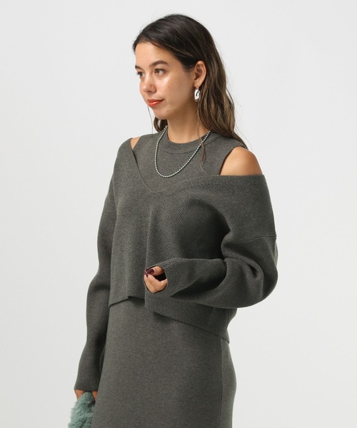 BAYFLOW ワンピース 2Pセットニットワンピース : ZOZOTOWN