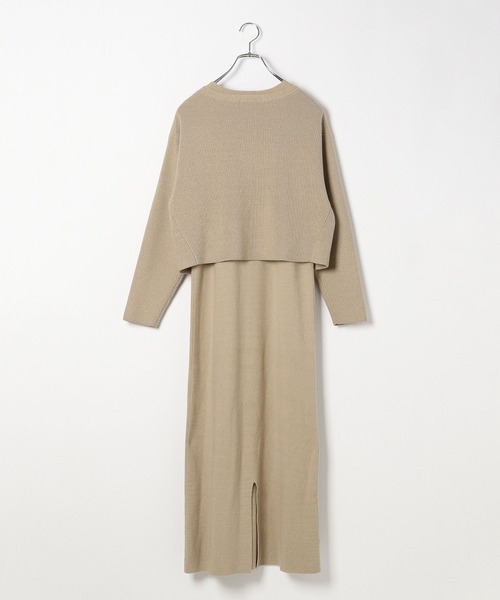 BAYFLOW（ベイフロー） ワンピース 2Pセットニットワンピース