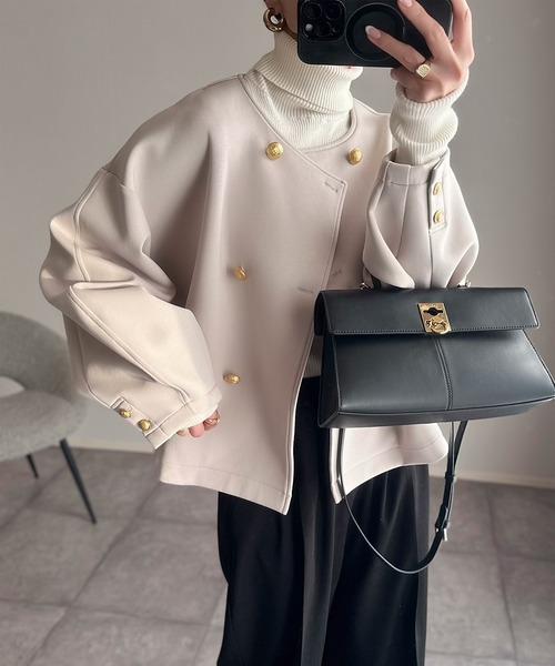 Emma Taylor（エマテイラー） ジャケット ノーカラージャケット