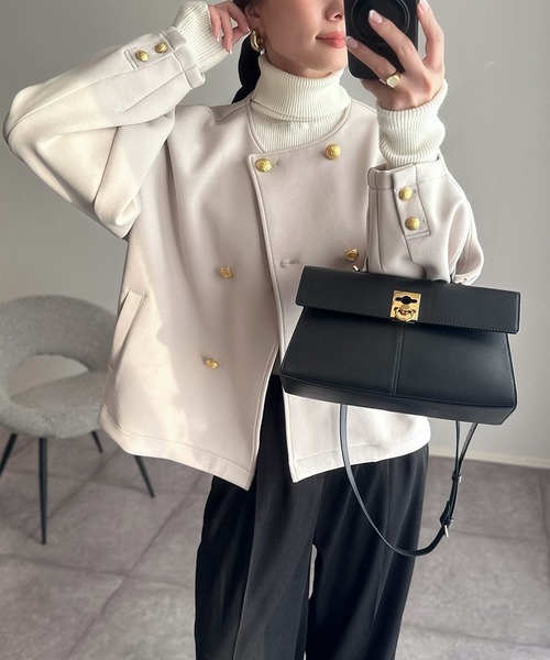 Emma Taylor（エマテイラー） ジャケット ノーカラージャケット