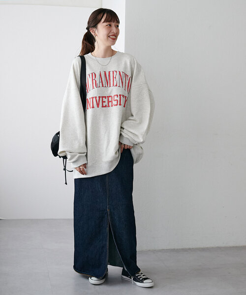 【美品】witty vintage オリジナル　スウェット　オーガニックコットン 美品】witty vintage オリジナル スウェット オーガニックコットン