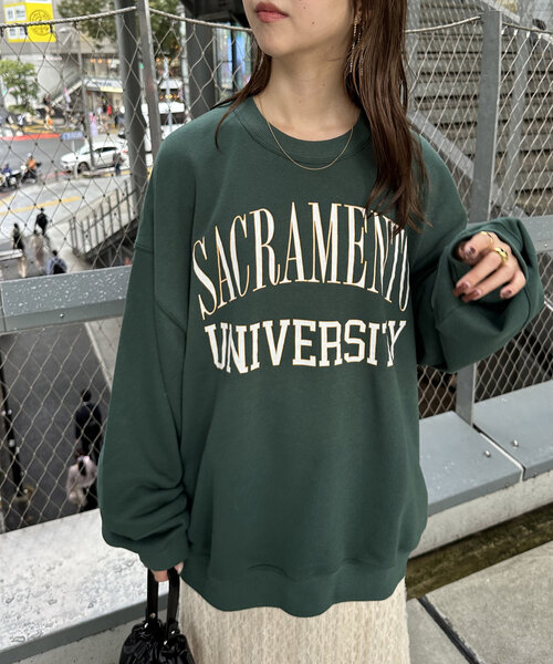 【グッドレギュラー】80s ドット柄 デザインスウェット モノクロ 珍品 希少 GLOBAL WORK（グローバルワーク） トレーナー スウェット 乾きやすい