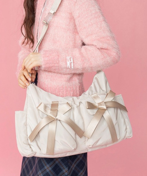 Casselini（キャセリーニ） ショルダーバッグ バッグ リボンボリューム