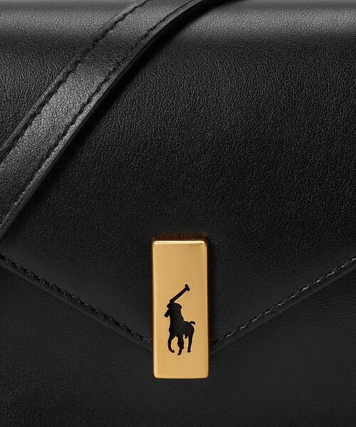 POLO RALPH LAUREN 財布 Polo ID レザー チェーン ウォレット