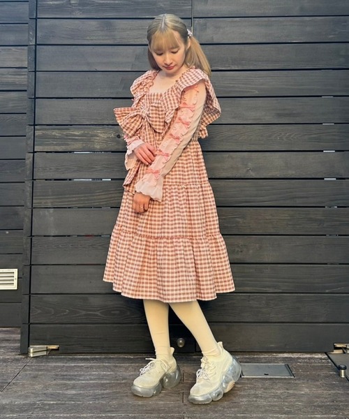 Candy Stripper DOLLY RIBBON TULLE トップス レディース