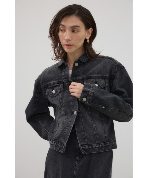 Cry. STORE - CRY. デニムジャケット Gジャン リメイク ベルト crie conforto デニムジャケット gジャン バックルベルトコクーンG