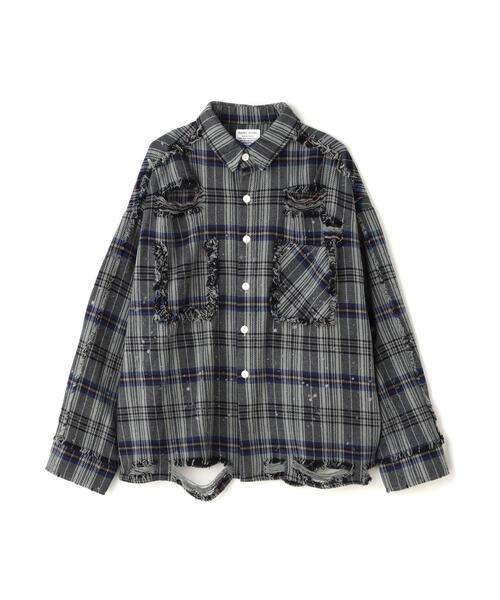 ダンケシェーン ダメージチェックシャツ DANKE SCHON（ダンケシェーン）の「DankeSchon/ダンケシェーン