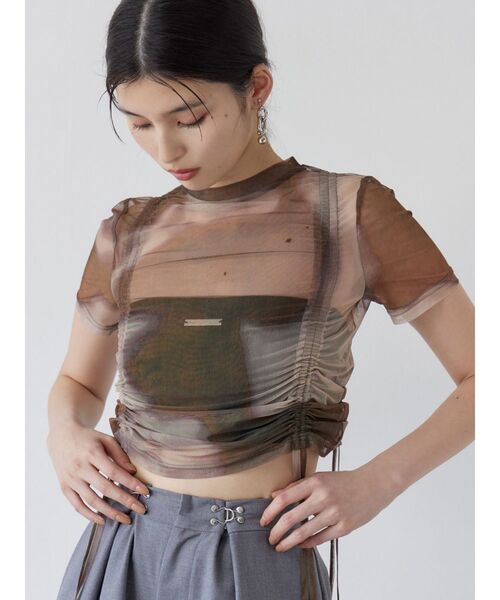 OMMO ベアトップ MURUA チューブトップ ベアトップ カップ付きプレートブラトップ