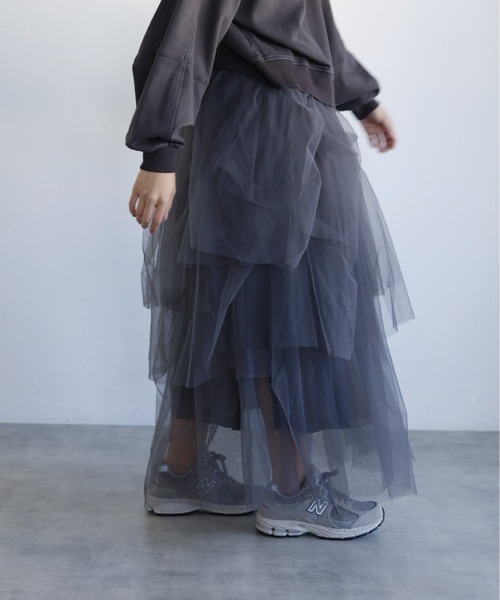 SOTT スカート Volume Tulle Skirt ボリュームチュールスカート 