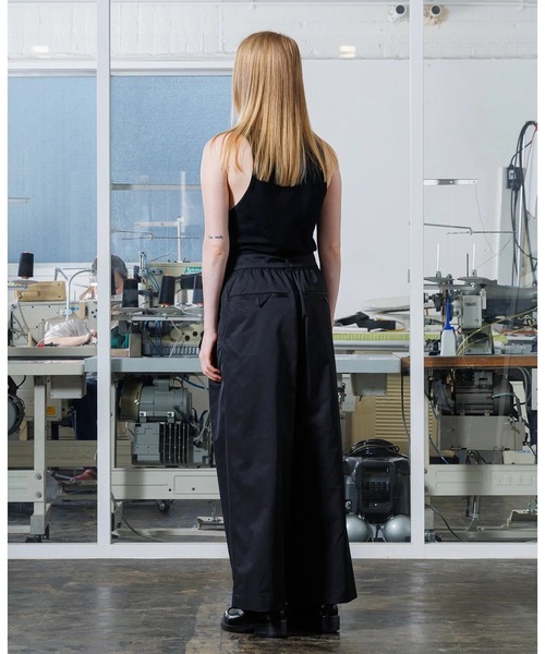 voaaov ラップパンツ VOAAOV（ヴォアーブ） パンツ 「VOAAOV」BIO TWILL Wide Pants メンズ