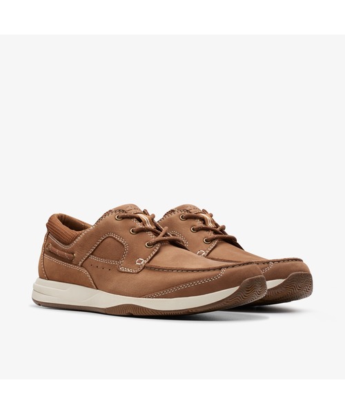 Clarks 軽量 スニーカー ヌバック レザー ボート アウトドア Clarks スニーカー Sailview Lace / セイルビューレース