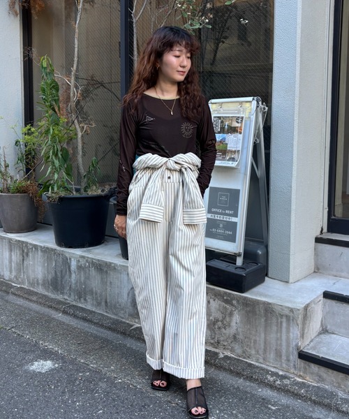 未使用 ローズバッド 長袖 Tシャツ S 白 ROSE BUD ロンT レディース ROSE BUD - 未使用 ローズバッド 長袖 Tシャツ S 白 ROSE BUD ロンT