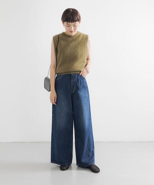 Lee（リー） ワイドパンツ ジーンズ デニム デニムパンツ 「別注 