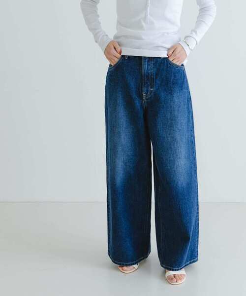 25ss『別注』Lee101×URBAN RESEARCH　BAGGYPANTS Lee ジーンズ デニム デニムパンツ 「別注」Lee101×URBAN