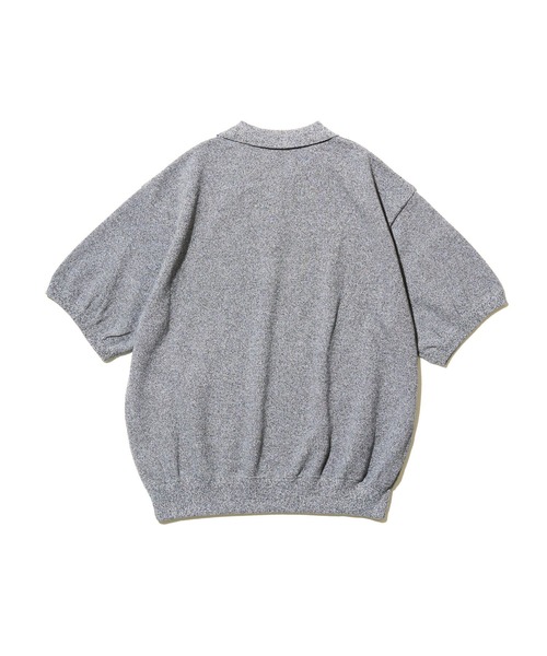 タグ付 25SS クレプスキュール Moss Stitch Polo shirt BEAMS T（ビームスT）crepuscule / Moss Stitch Polo（シャツ