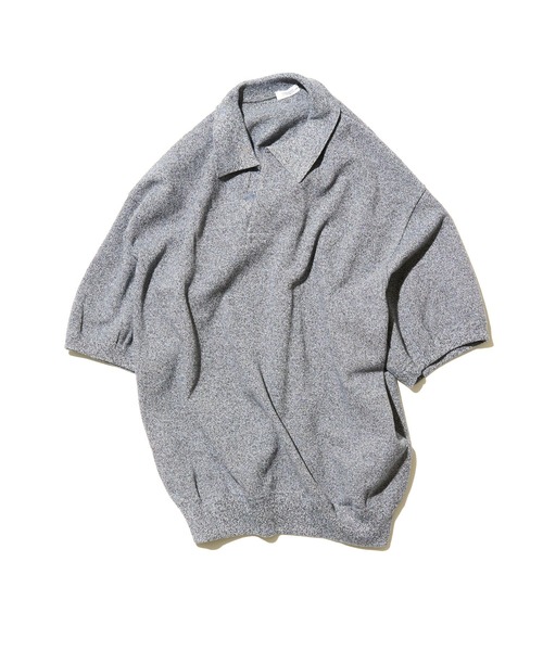 crepuscule（クレプスキュール） ポロシャツ crepuscule Moss Stitch