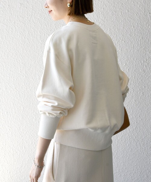 「SHIPS any」 スウェットカットソー ONE SIZE ネイビー レディース SHIPS any 「SHIPS any」 スウェットカットソー ONE SIZE