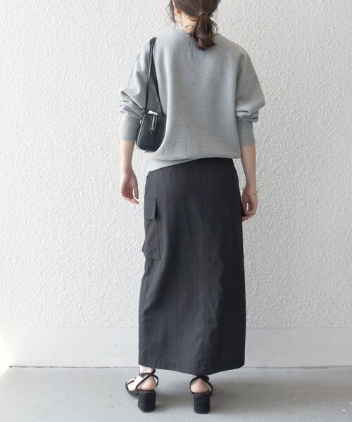 「SHIPS any」 スウェットカットソー ONE SIZE ネイビー レディース SHIPS any 「SHIPS any」 スウェットカットソー ONE SIZE