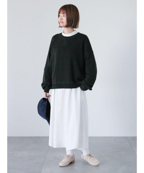 美品✨ヨシエイナバ トリアセ混 バンドカラーシャツワンピース ネイビー 美品✨ヨシエイナバ トリアセ混 バンドカラーシャツワンピース