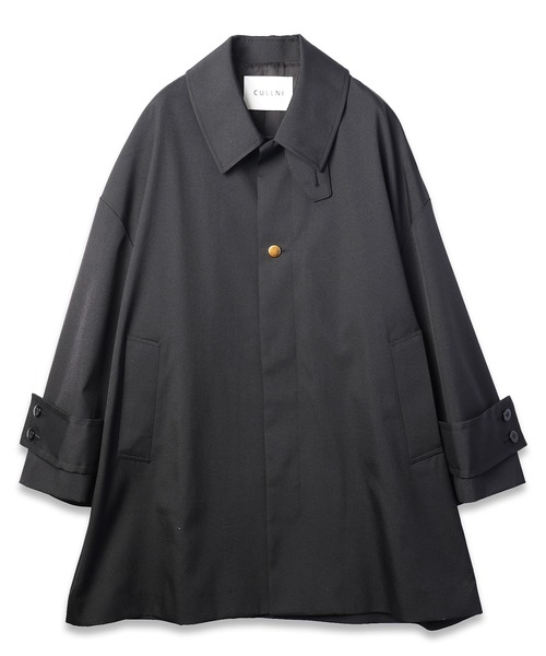 CULLNI（クルニ） チェスターコート 2 ブラック メンズ : ZOZOTOWN