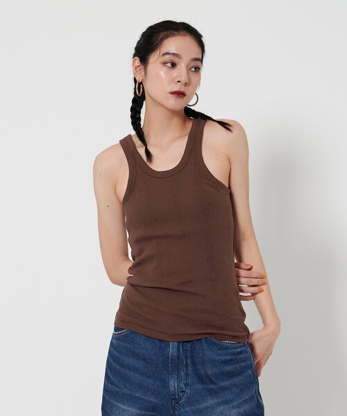 タンクトップ ノースリーブ 「別注」「Robert.P.Miller × 6」タンクトップ 25SS レディース Robert P. Miller タンクトップ ノースリーブ 「別注」「Robert