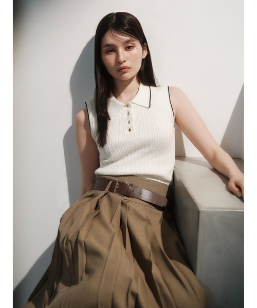 Fray i.d スカート FRAY I.D 新作10%OFF フレイアイディー スカート 25秋冬 レザー