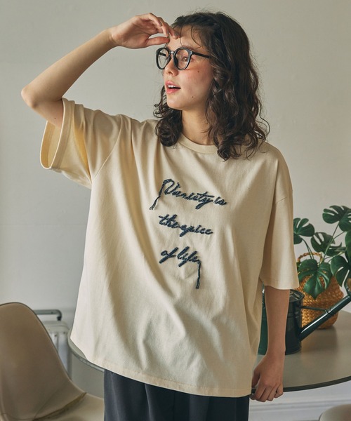 アンスリード 22SS コードデザインTシャツ カットソー 半袖 クルーネック Lee（リー） Tシャツ 半袖 ユニセックス ポケット付 ポケロゴ (LT7142