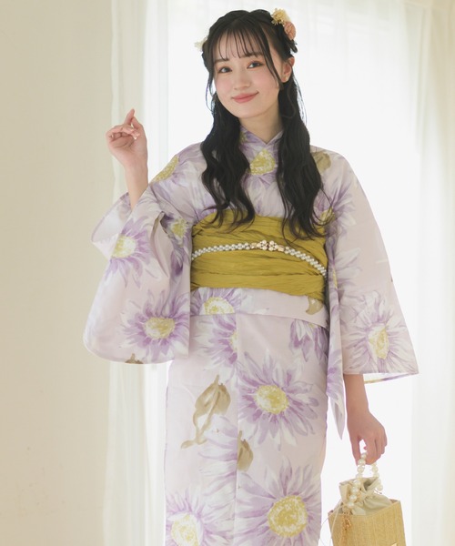 Rebloom 浴衣 「一人で着られるセパレート浴衣」上衣・下衣
