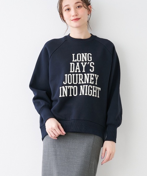 「MICA&DEAL」 スウェットカットソー FREE ネイビー レディース