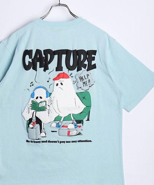 WESTSEA（ウエストシー） tシャツ GHOST LUMINOUS 発泡プリント 蓄光