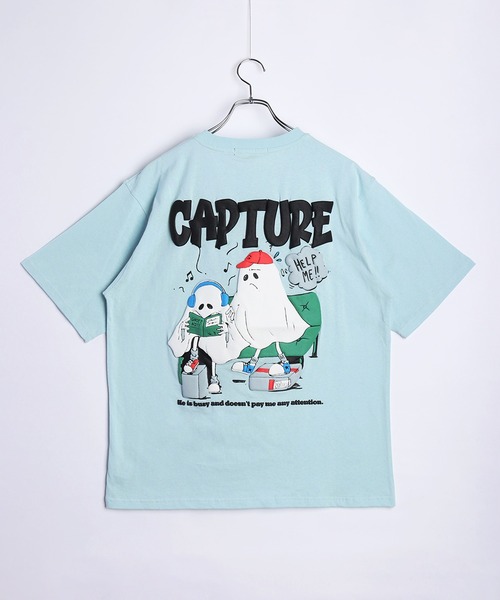 WESTSEA（ウエストシー） tシャツ GHOST LUMINOUS 発泡プリント 蓄光