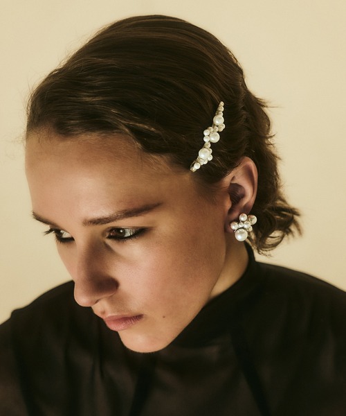 イヤリング 「IRIS 47」petit breath earring/プチ ブレス イヤリング BO175 レディース_2
