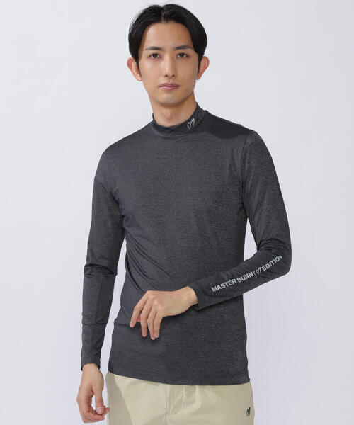 tシャツ 「MASTER BUNNY EDITION」接触冷感ナイロンベア天竺UV長袖ハイネックカットソー レディース MASTER BUNNY EDITION｜接触冷感ナイロンベア天竺UV長袖