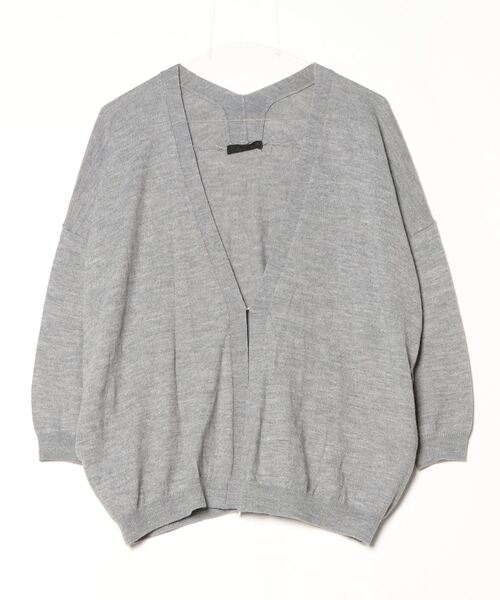 カーディガン　ジーナシス 楽天市場】【SALE／40%OFF】12GラメフラワーVカーディガン JEANASIS