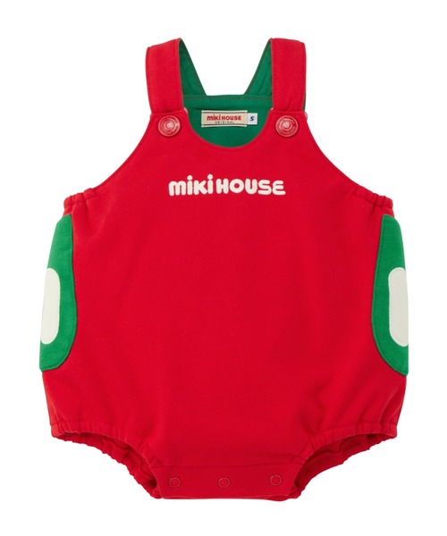 MIKI HOUSE（ミキハウス） ベビー服 ロンパース ロゴロンパース