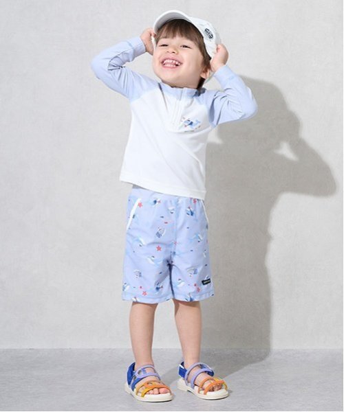 petit main 水着 「SWIM」BOYSアソートセットアップ水着 キッズ